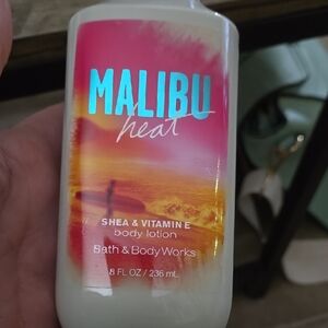 Bath & Body Works Malibu Heat Body Lotion - Pink and White
